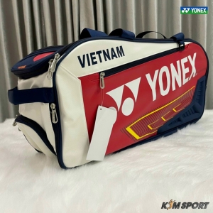 Balo Yonex đỏ trắng chính hãng