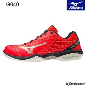 Giày Cầu Lông Mizuno Wave Claw Đỏ Xanh Đen Chính Hãng